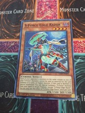 Yugioh S-Force Edge Razor LIOV-EN015 Super Rare 1st Edition Near Mint