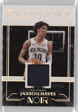 2019-20 Panini Noir Elegant Decor Rookie Jerseys 62/65 Jaxson Hayes #ER-JXH 02v3