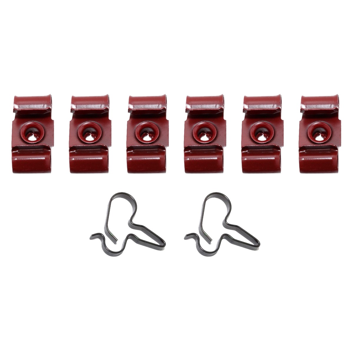 Brake And Fuel Line Clip Clamp Bracket Kit 1955-57 Chevrolet Bel Air 21 8pc