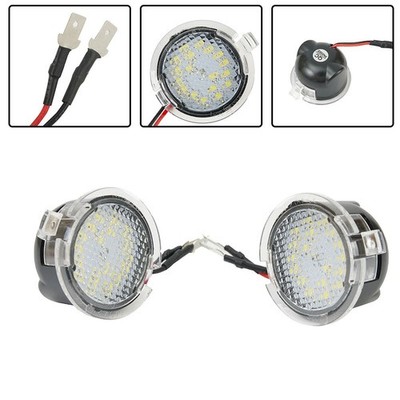2x High Power weiße LED Seitenspiegel Pfützenleuchten für Ford Range 2015-201