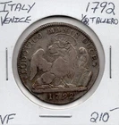 Italy Venice 1/2 Tallero 1792 - VF