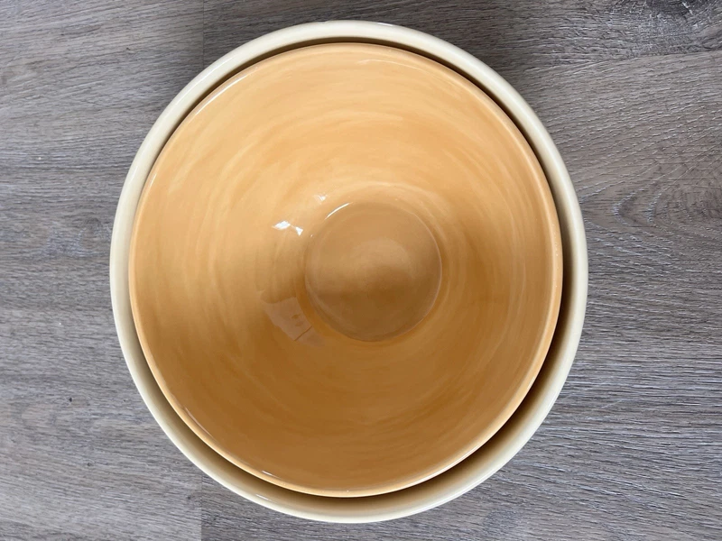 Pottery Barn Sausalito Mixing Bowls Set of 2