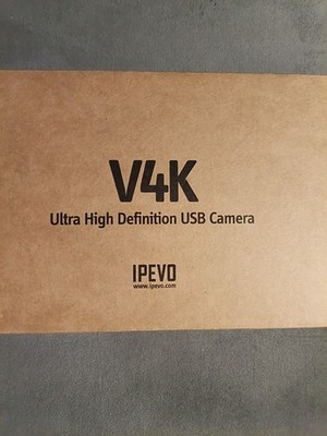 IPEVO V4k Ultra High Definition USB Document Camera - BRAND NEW, in original box
