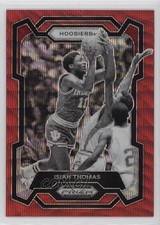2024-25 Panini Prizm Draft Picks Red Wave Prizm Isiah Thomas #11 HOF 8d2
