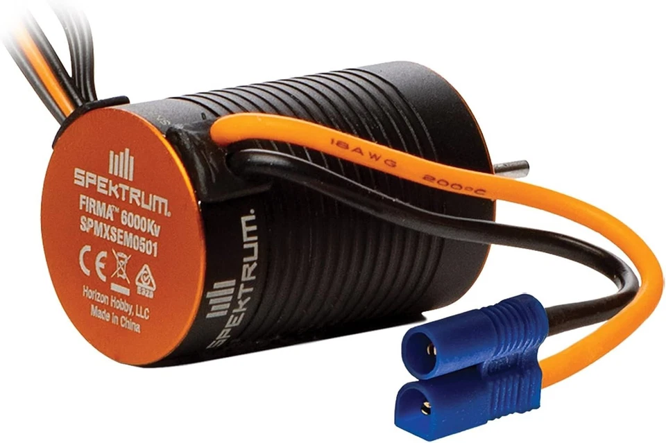 Spektrum SPMXSEM0501 Firma 2 in 1 Brushless ESC + 6000Kv Motor Combo NEW SEALED - Image 4 of 4