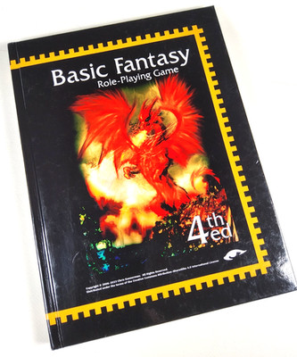 Basic Fantasy RPG 4th Edition Hardcover OSR D20 Chris Gonnerman NEW
