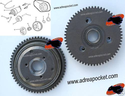 Entraîneur de démarreur électrique pour réparation de moteur GY6 4T