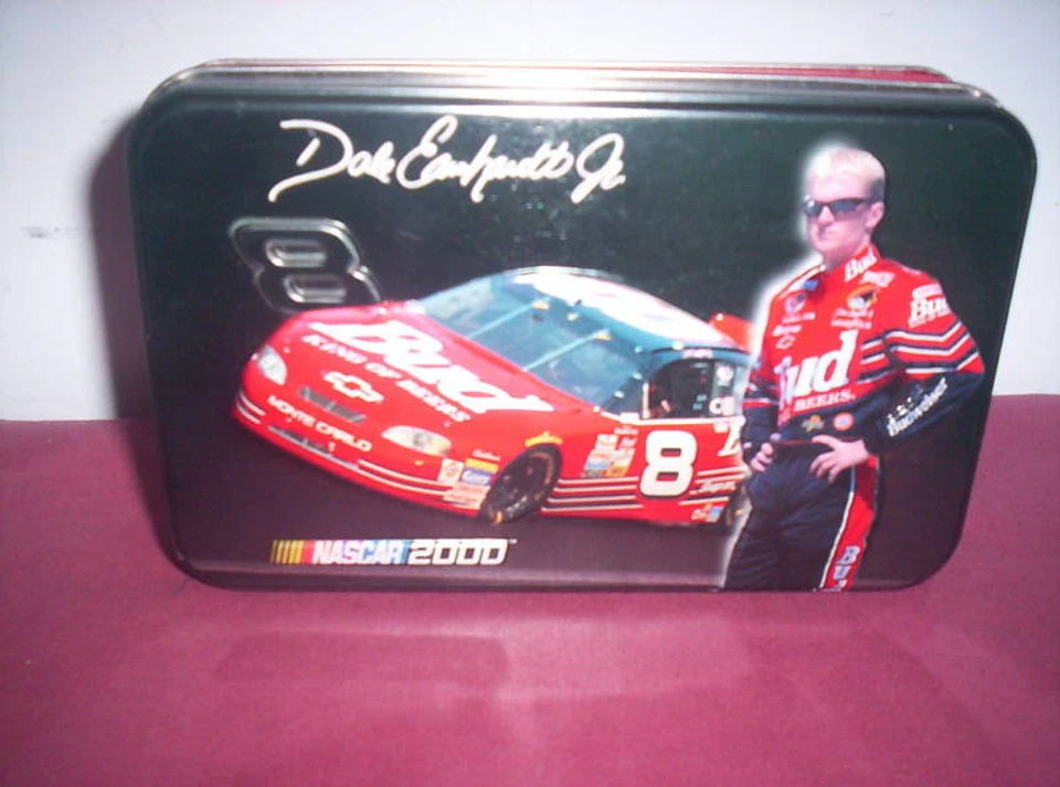 2000 #8 DALE EARNHARDT, JR. Collector Tin w/cards - Image 2 of 4