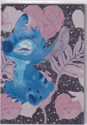 Figurina Panini 2025 Stitch Sparkling Fun Trading Card n.105 Stella - Star Holo