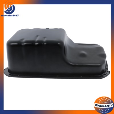 Black Engine Oil Pan 264-402 For Honda CRX Coupe 1988 1989 1990 1991 1.5L 1.6L