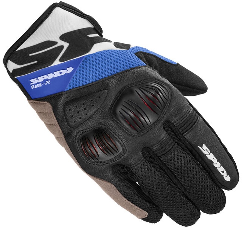 Guanti moto estivi Spidi Flash-R Evo nero blu