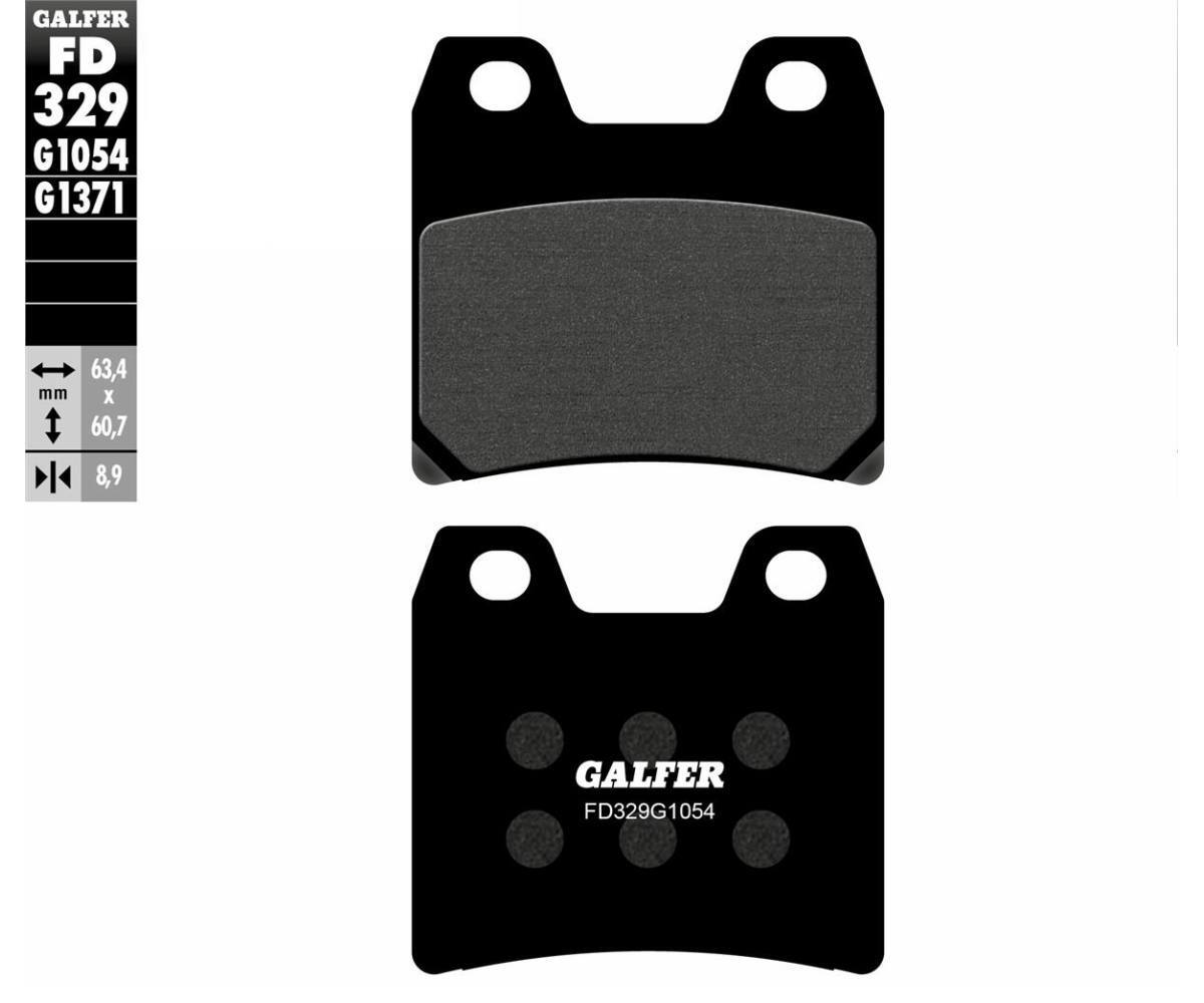Galfer Rear Brake Pads YAMAHA XJR 1300 2001 FD329
