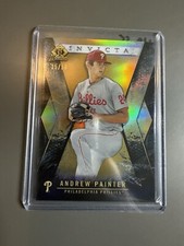 2021 Bowman Chrome Gold Refractor Invicta 15/50 Andrew Painter
