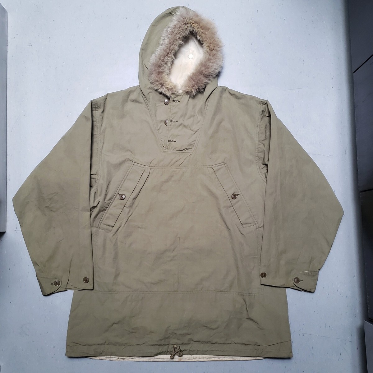 WW2 40s US Army 10th Mountain Reversible Ski Parka w Fur WW2 40s US Army 10th Mountain Reversible Ski Parka w Fur