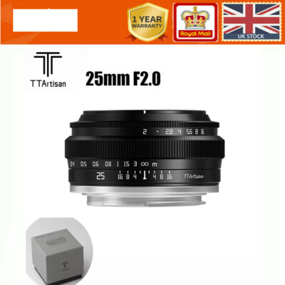 TTArtisan 25mm F2.0 APS-C E マウント TTArtisan 25mm f2 APS-C Lens - Nikon Z Mount | Clifton Cameras