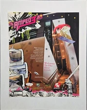 Amped 3 Xbox 360 Snowboarding 2K Sports Retro Print Ad Artwork Poster Wall Art