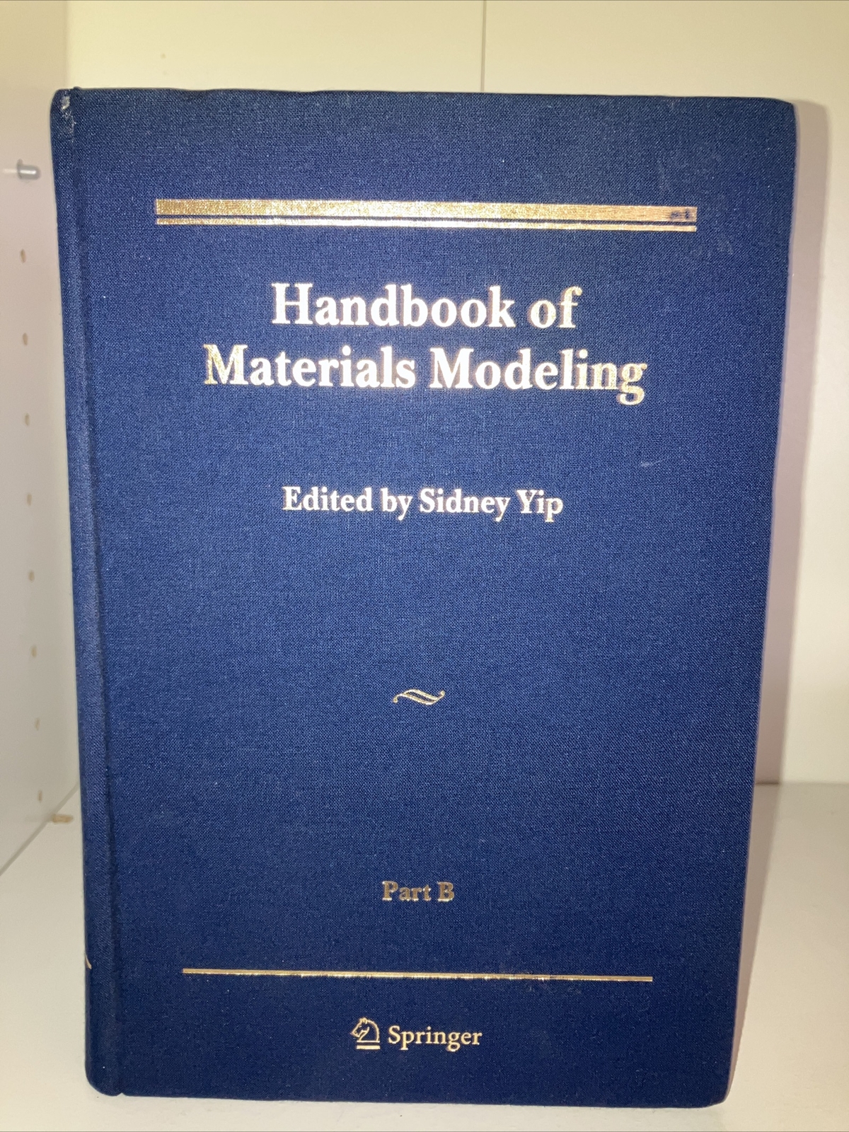 Handbook of Materials Modeling by Yip Part B (English) Hardcover Book ...