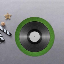 2 Tappetini In Feltro Per Giradischi - Antiscivolo E Antistatico, Diametro 30 Cm | Per Vinili LP E Fonografi - Foto 3