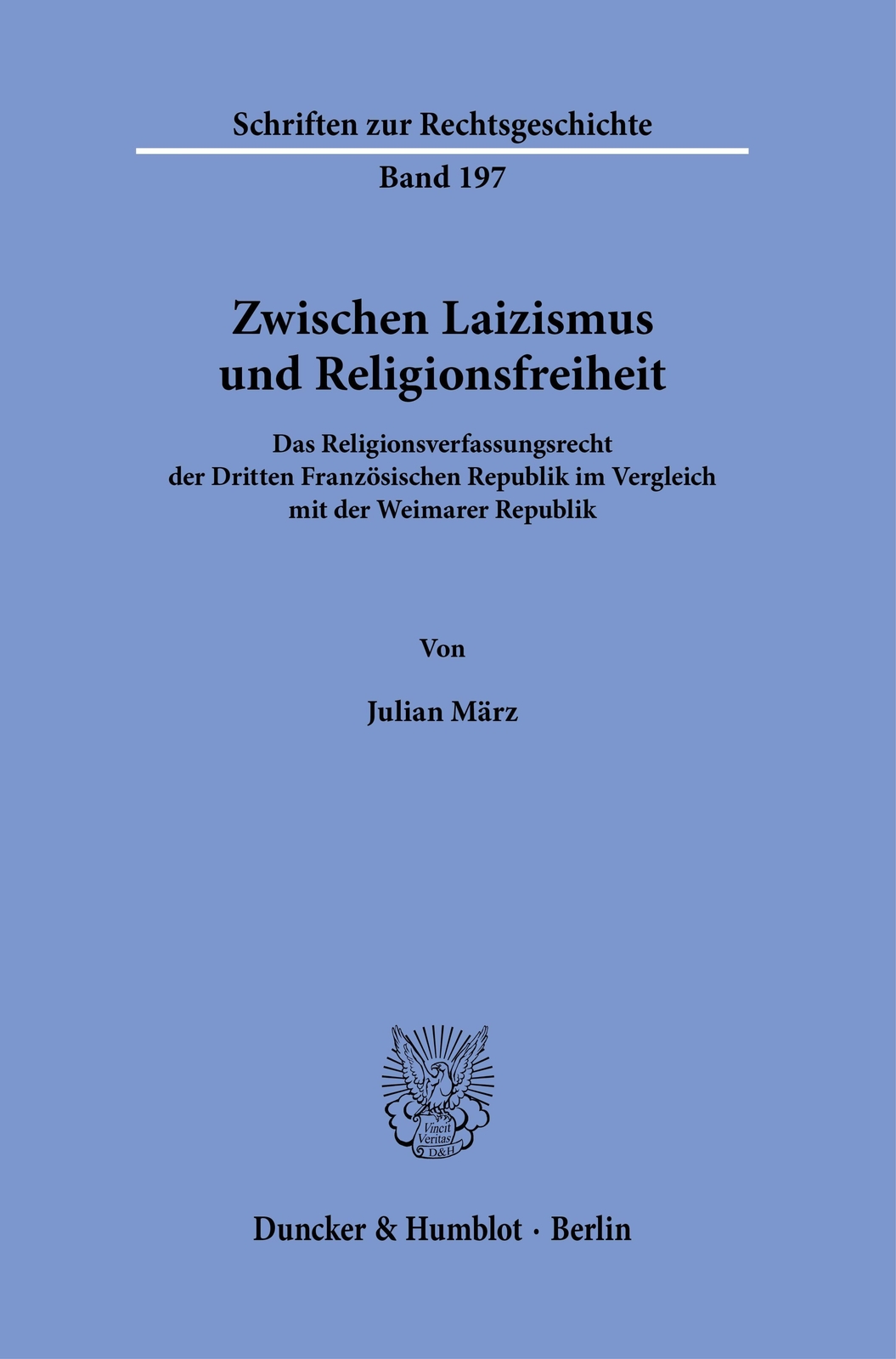 Thumbnail - Julian März | Zwischen Laizismus Und Religionsfreiheit. | Taschenbuch