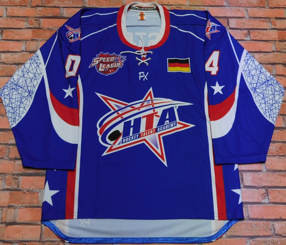 Camisa Trikot Hielo Hockey Ghiaccio Talent Academy Talla L