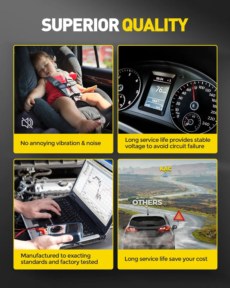 For 2001-2007 Chrysler Town & Country Dodge Caravan 13871 Alternator (1) 140Amp - Image 4 of 4