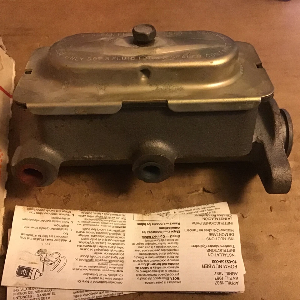 Ford Econoline E300 1974 cilindro maestro nuevo Wagner  Foto 2 de 4