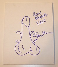 DAN HARMON - RICK AND MORTY - HAND DRAWN ORIGINAL SIGNED 11x14 SKETCH COA PROOF
