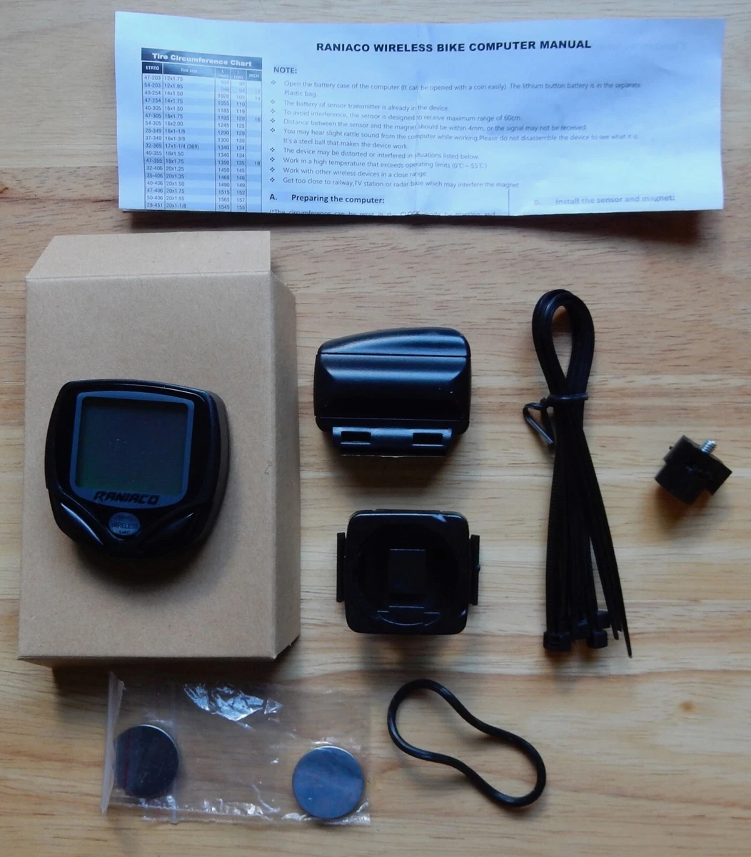 raniaco bike computer original wireless bicycle speedometer