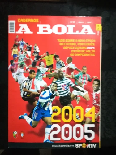 A BOLA MAGAZINE - PORTUGUESE CHAMPIONSHIP GUIDE 2004/2005