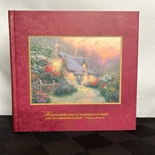 Thomas Kinkade, Glory of Evening 4 x 6 Slip-in Holds 100 Photo Album