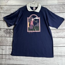 Vintage 90s Suzio Ps Originals Gold T-shirt Women’s XL Blue USA Made