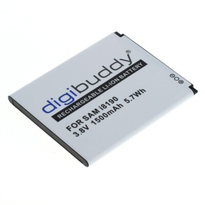 Qualitäts Akku für Samsung S3 mini GT i8160 i8190 1500mAh ersetzt EB-F1M7FLU