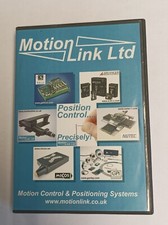 Kompletter Satz seltener Werbekataloge für Motion Link auf 4 Stück CDs