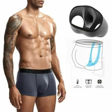 2 Pack- Mens Jockmail Boxer Trunks Sexy U Pouch Shorts Underwear. Ships from USA