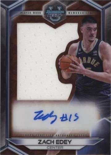 2023-24 Bowman University Best - Zach Edey #PJR-ZE
