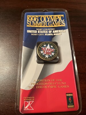 1996 Atlanta Olympics Where Future Stars Are Born Lapel Hat Pin