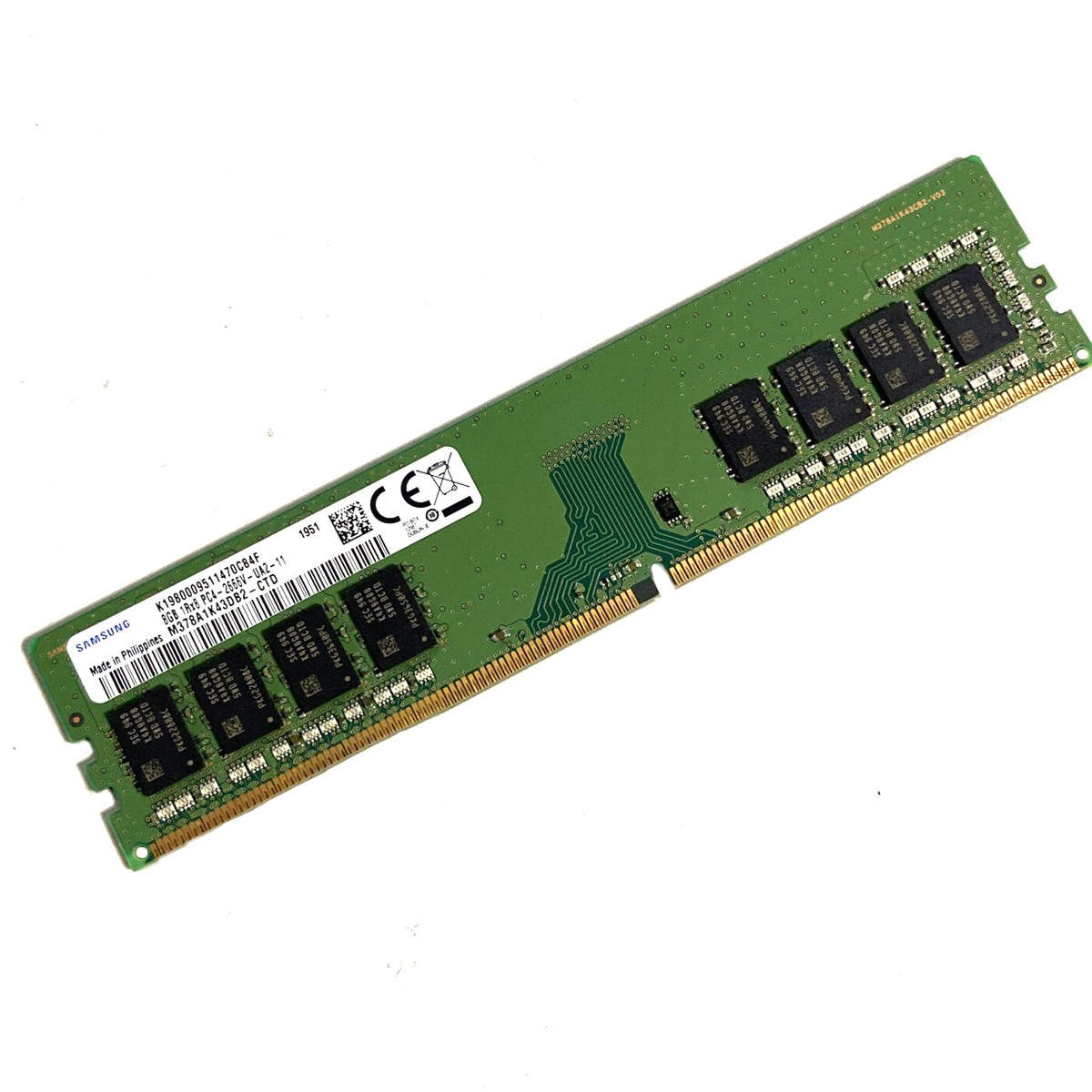 Samsung 8GB (1x8GB) 2666MHz 288-pin UDIMM DDR4 RAM Memory