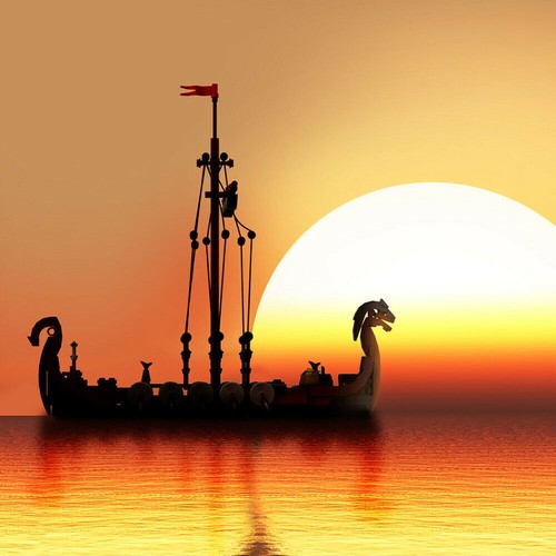 Juego de bloques de construcción Viking Longship sin usar, modelo de barco de juguete educativo - Imagen 7 de 10