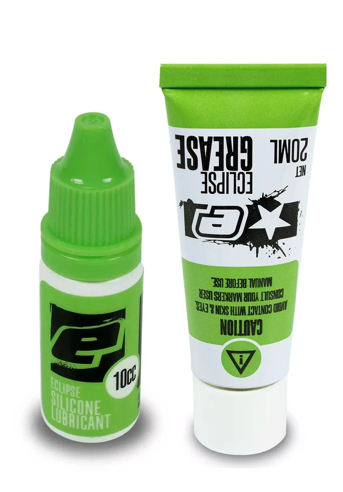 Planet Eclipse Paintball Gun Grease Lubricant / Marker Silicone Oil Combo