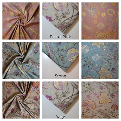 Polster Satin Brokat Stoff Blumen Vorhang Einrichtung 58'' breit
