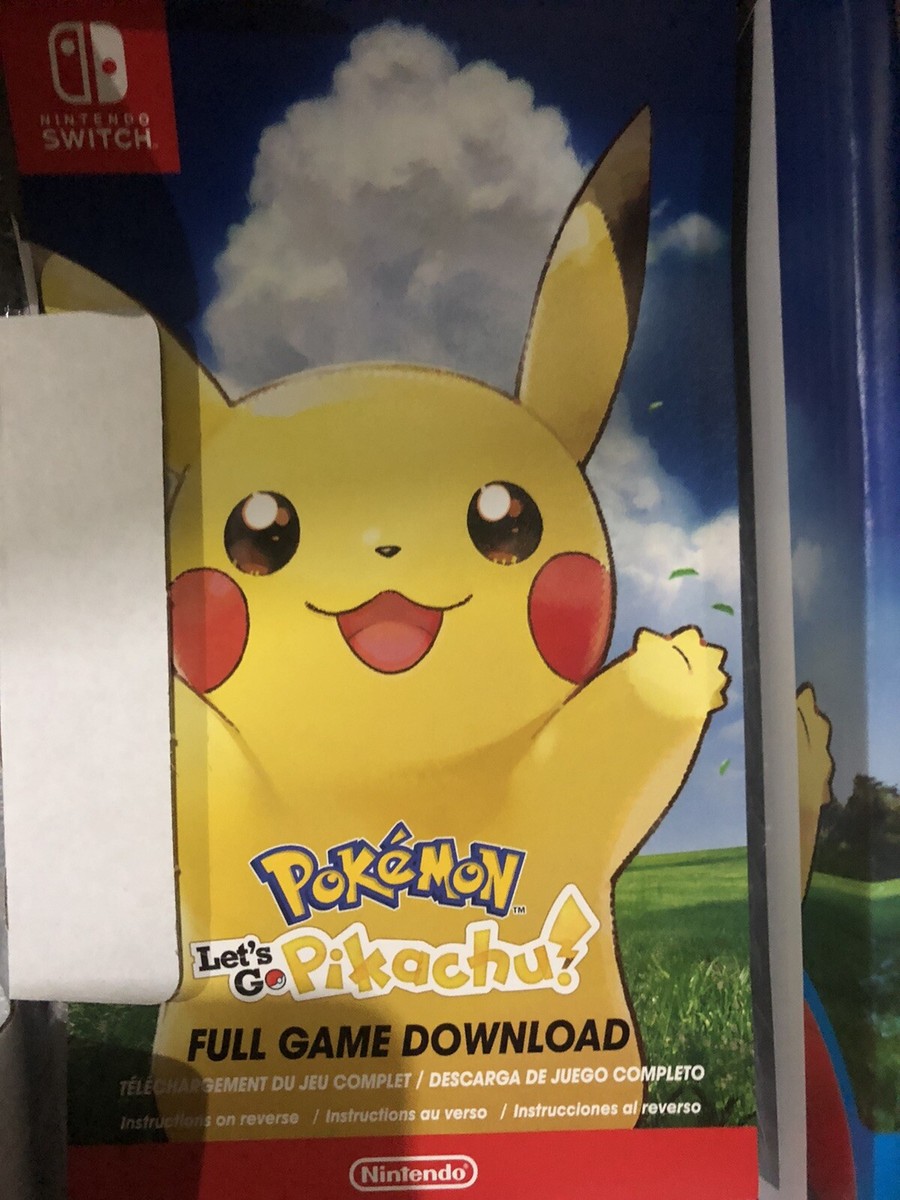 Nintendo Switch Pikachu Edition Bundle Pokemon Let's Go Pikachu +