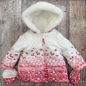 baby coat with mittens