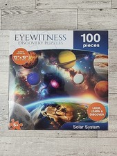 Eyewitness Discovery Puzzle Solar System, 100 Piece Jigsaw for Kids, Educatio