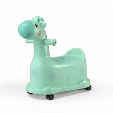 Pot Girafe avec Coussin Rembourré Pot D'apprentissage Confortable pour Maison