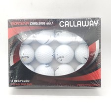 Callaway Golf Balls - 12 Count - White - Recycled by Challenge Golf