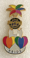 HARD ROCK PALM SPRINGS HOTEL 2016 GAY PRIDE GUITAR PIN - LE 300 - #91349