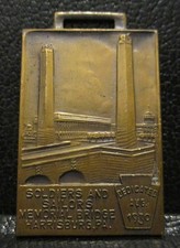 WW 1 Vet Soilders & Sailors Memorial State Street Bridge Harrisburg PA Watch Fob