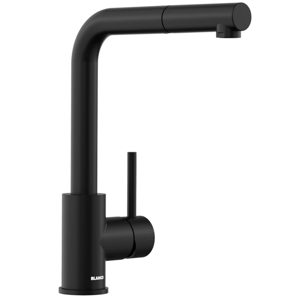 Mitigeur évier avec douchette Blanco haut de gamme design noir mat