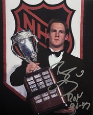 Bryan BERARD Signed 8x10 Photo! New York ISLANDERS D MAN! Rookie Of Year W/COA