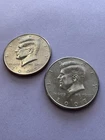 2007 P & D Kennedy Half Dollar (2) Clad Coins Circulated NIFC Free shipping N285